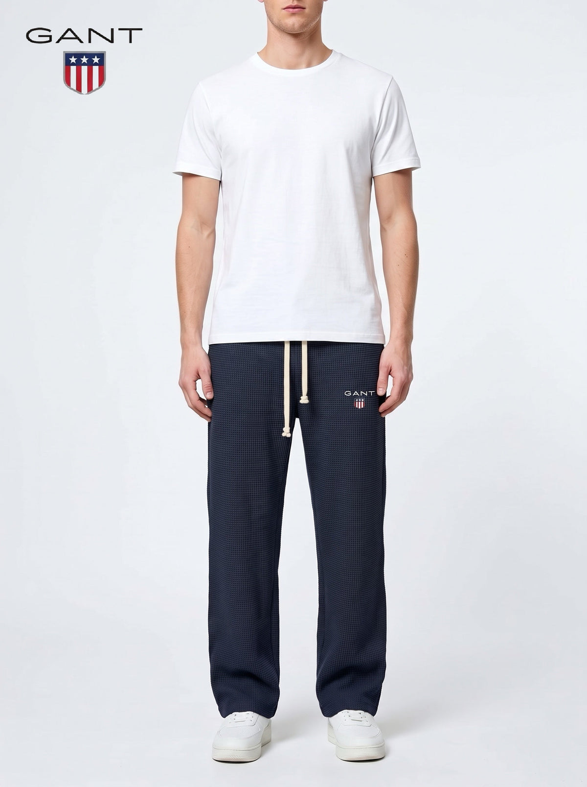 GANT® Premium -collegehousut — Laivastonsininen