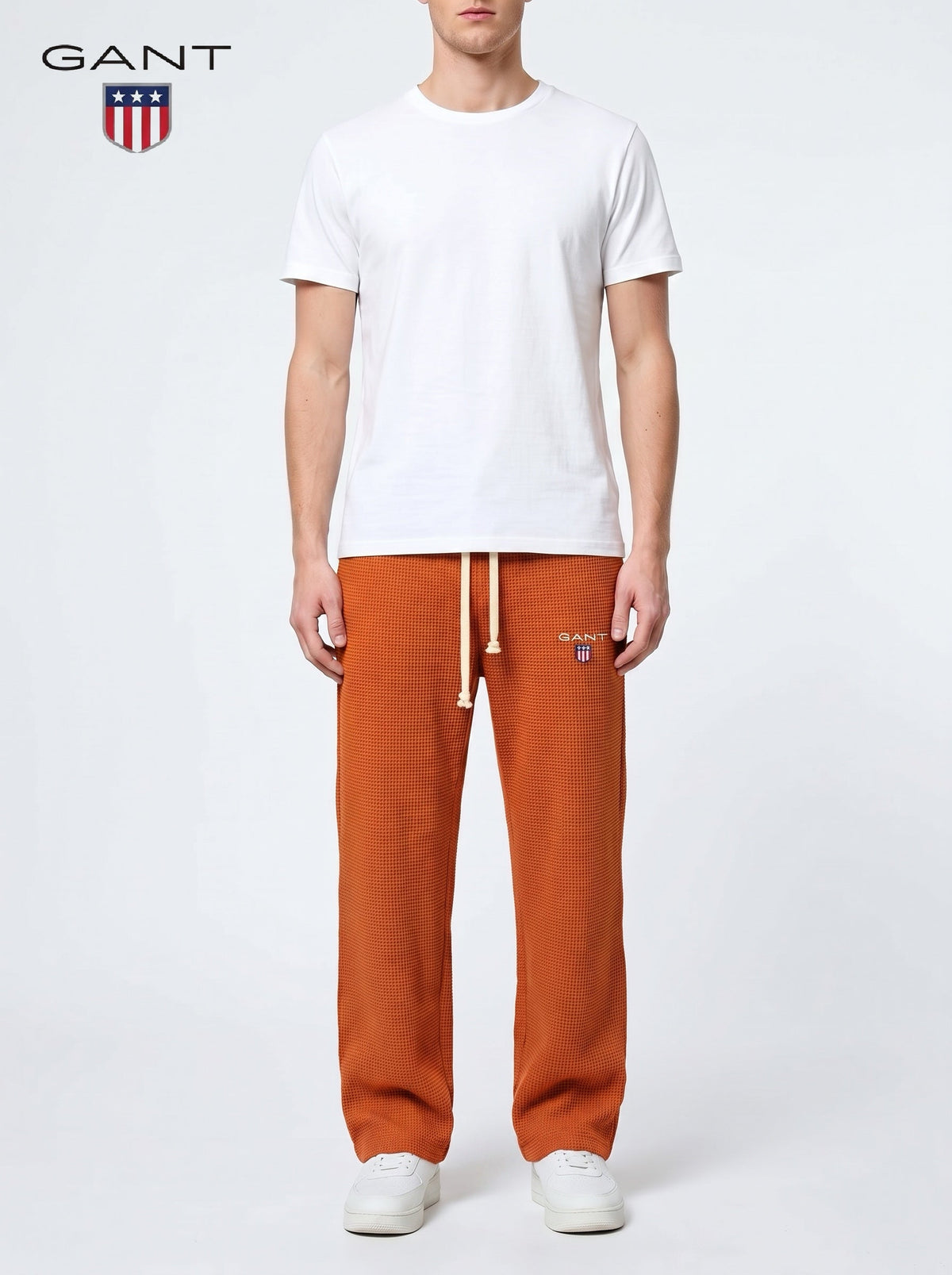 GANT® Premium -collegehousut — Oranssi
