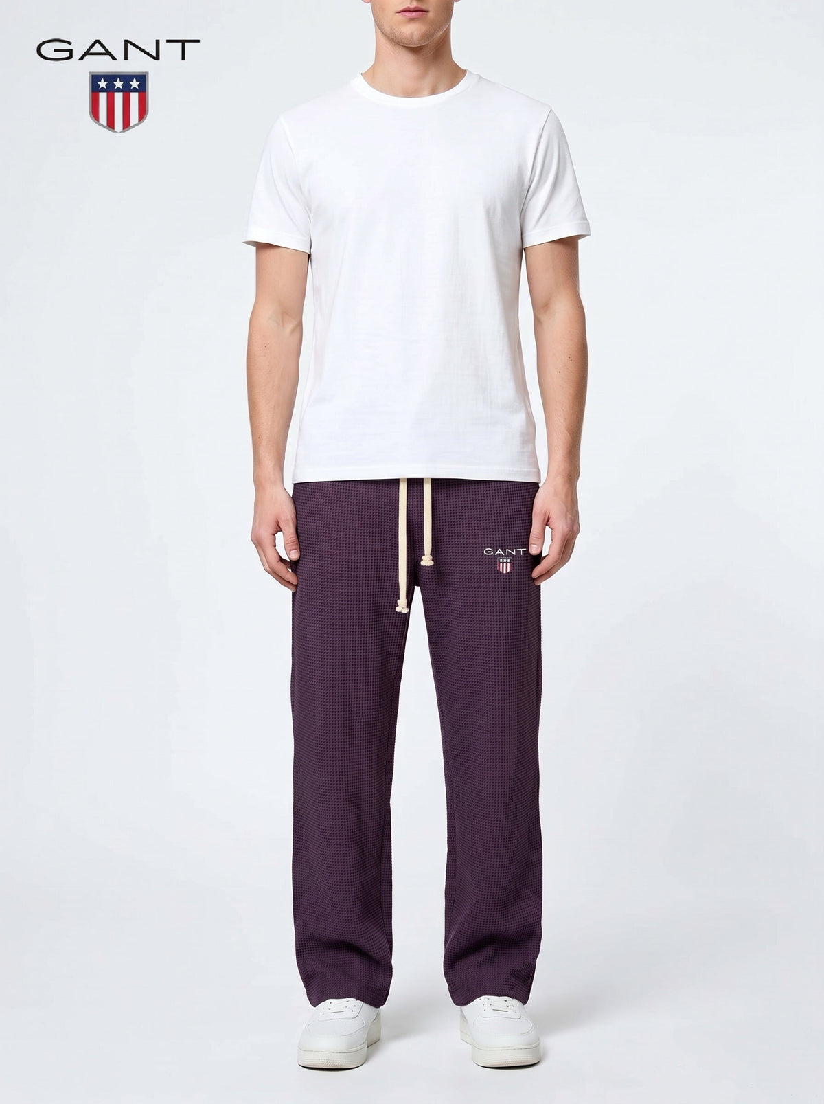 GANT® Premium -collegehousut — Violetti