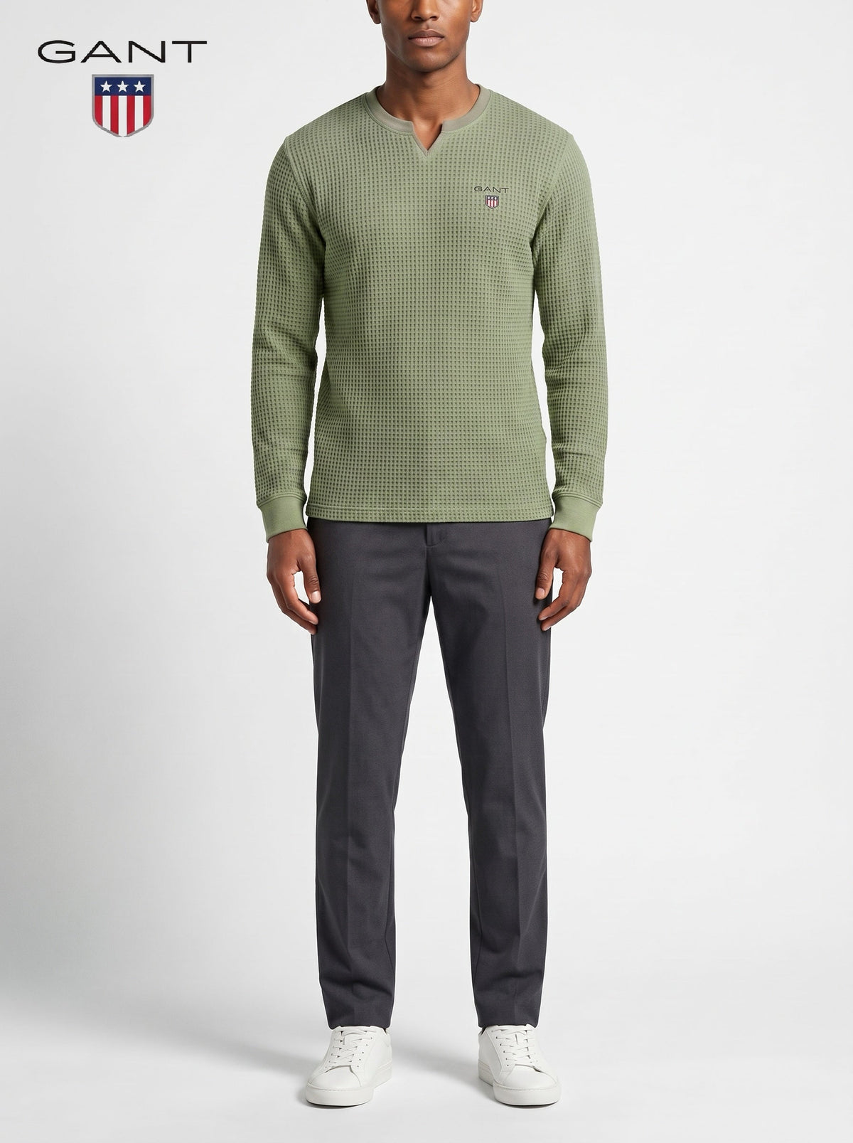 GANT® Signature -paita — Vaaleanvihreä