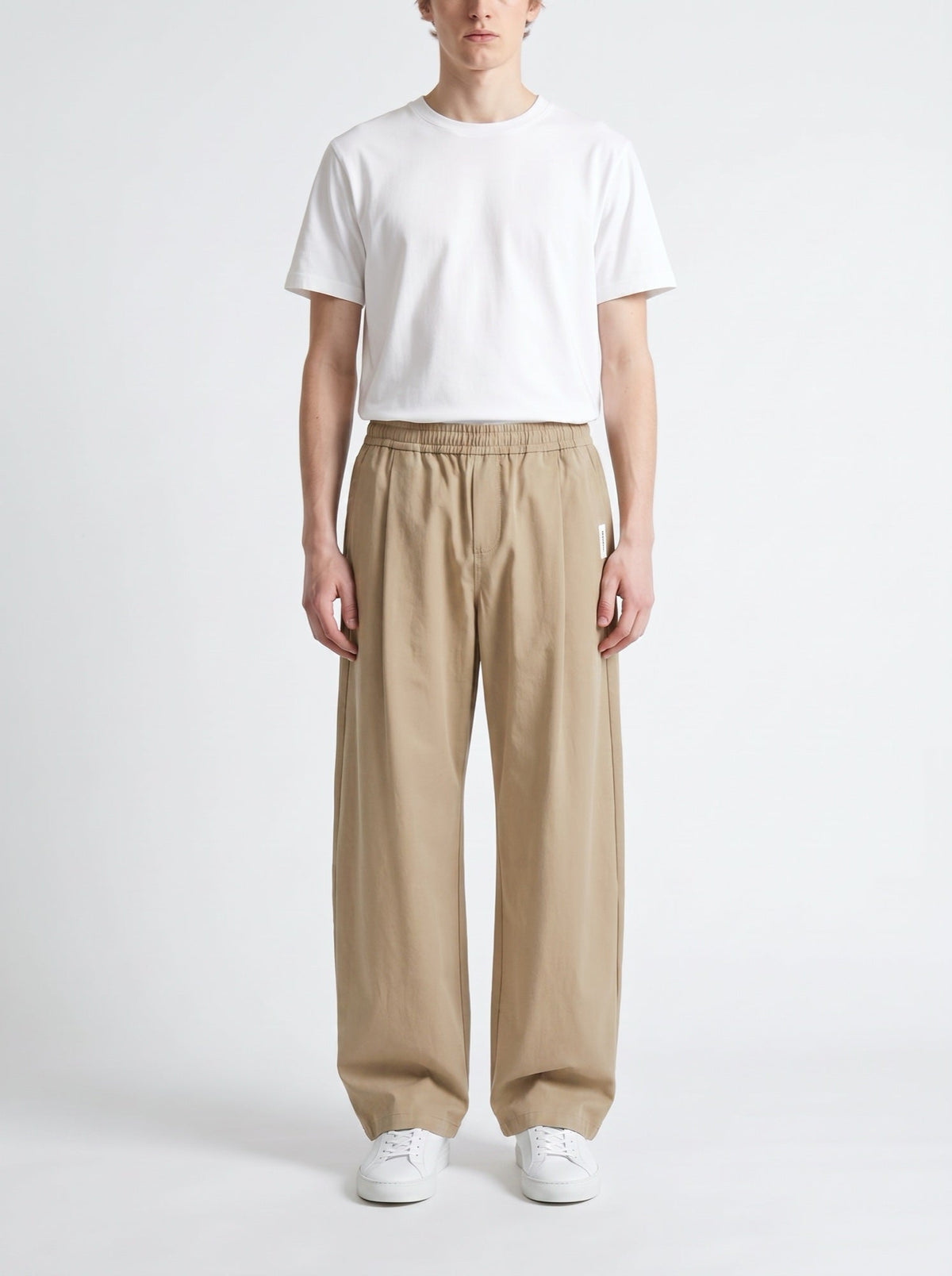 Urban wide -housut — Beige