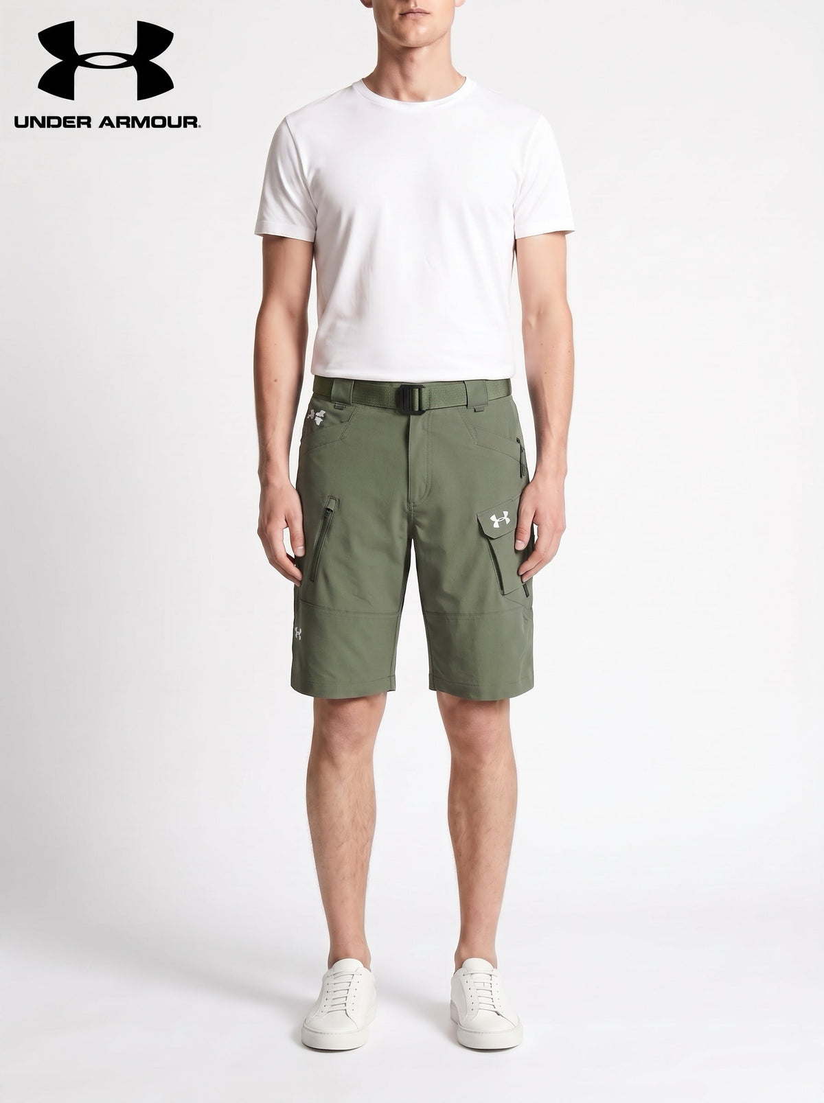 UA® Tactical Flex Utility -shortsit — Vihreä
