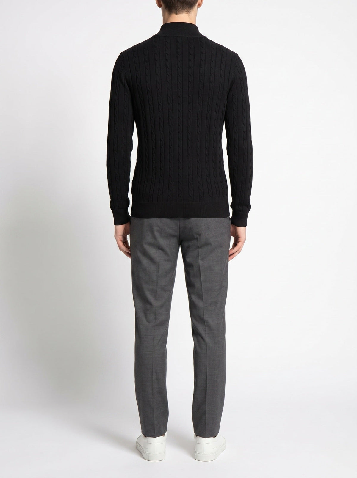 BOSS™ Sterling -puolivetoketjuneule — Musta — takaa