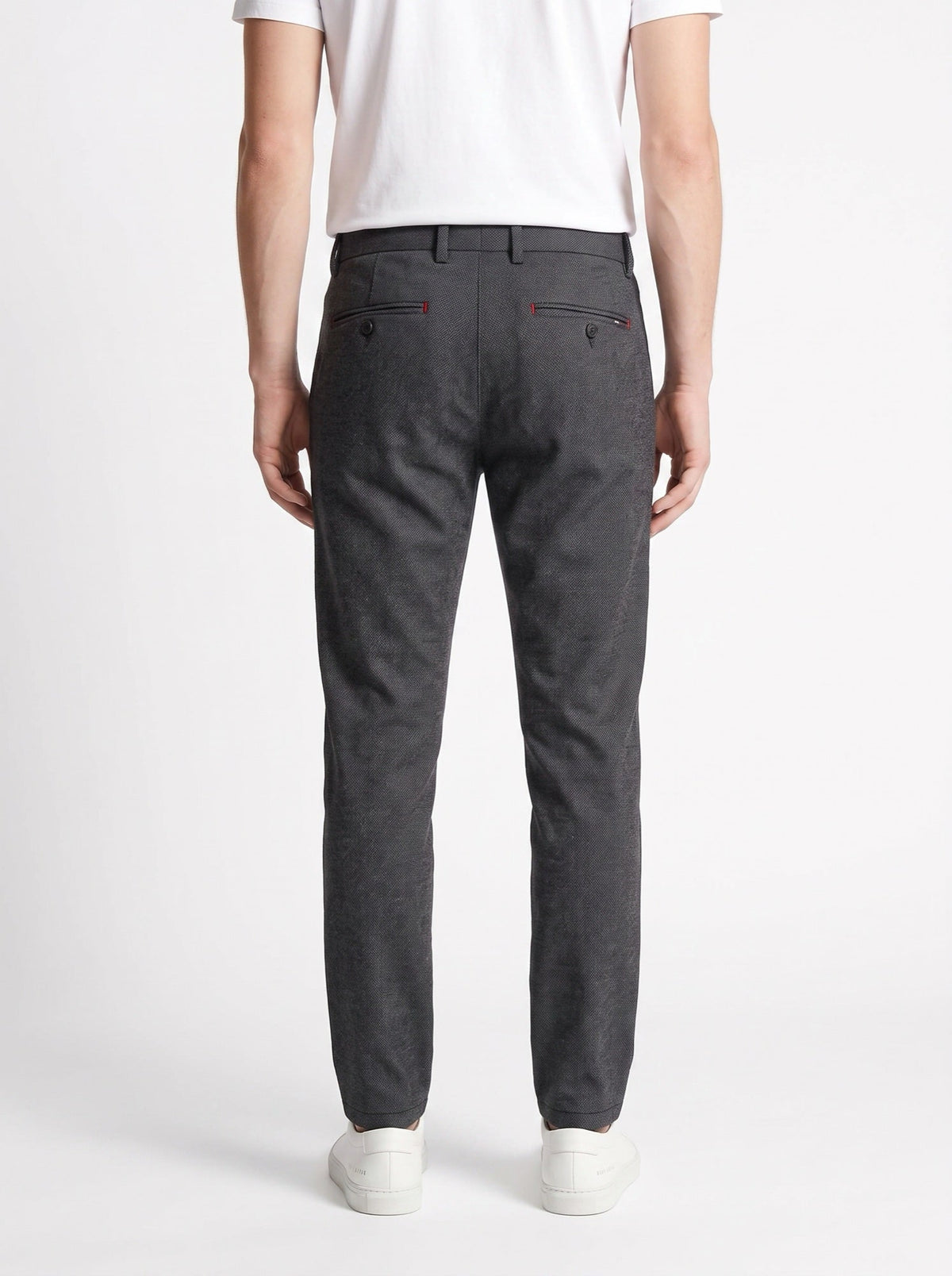 24/7 Pants -housut — Tummanharmaa — takaa